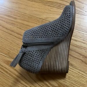 Lucky Brand Bootie Wedges